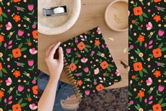 Dark Bloom Floral Pattern Product Image 4
