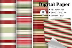 Stripe Pattern Background Gift Wrap Wallpaper Digital Paper Product Image 1