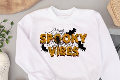 Spooky Vibes PNG, Halloween Sublimation, Funny Halloween Product Image 4