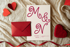 Magic Cupid is a Valentine’s Day Script font Product Image 4