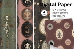 Halloween Pattern Background Scare Horror Ghost Wallpaper_97 Product Image 1