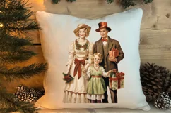 Vintage Christmas Clipart, Vintage Christmas Clipart Product Image 4