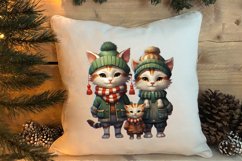 Christmas Family Animals Clipart, Christmas Family Product Image 4