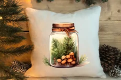 Hand Drawn Cozy Christmas Clipart, Christmas PNG Product Image 4