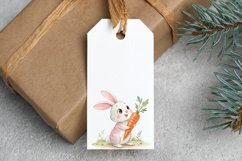 Whimsical Baby Animals Watercolor Clipart, Spring Baby Product Image 4