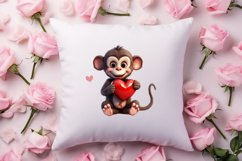 Valentines Day Animals Clipart, Valentines Couple Product Image 4