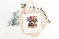 Beaver Watercolor Sublimation Bundle Png Product Image 4