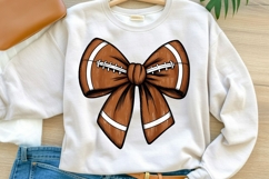 Football Bow PNG Bundle Product Image 2