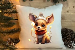 Christmas Reindeer Sublimation Clipart PNG Product Image 4