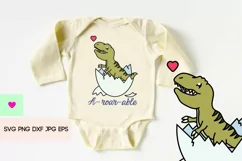 Baby Dinosaur SVG - Dinosaur PNG, Cute Dinosaur Svg Product Image 3