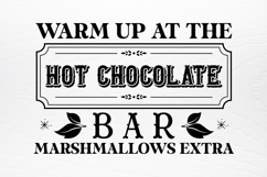 Vintage Christmas Sign SVG Product Image 4