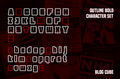 Blog Cube - Bold Strong Font Product Image 4