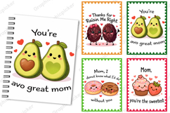 Funny Mom Mother's Day Mama Pun PNG Bundle, Funny Mom Food Product Image 4