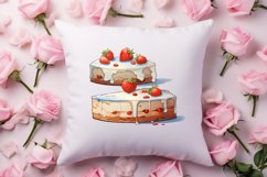 Watercolor Valentines Day Clipart, Christmas Clipart Product Image 4