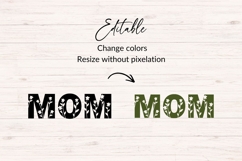 Floral Mom SVG Bundle, Mama Flower Text Cut Files Product Image 4