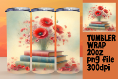 High-Quality 20oz Tumbler Design , Books Product Image 1