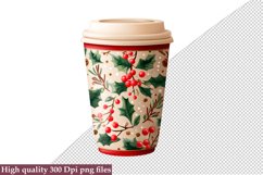 Christmas Coffee Sublimation, Christmas Coffee Clipart Product Image 1