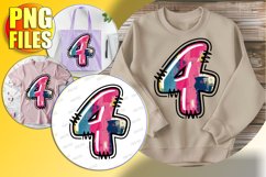 3 Doodle Letter Valentine Festive Cheerful Charm! Product Image 1