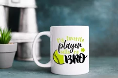 Softball brother svg, softball shirt svg, softball svg Product Image 3