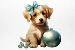 Christmas Baby Animals Clipart PNG Product Image 4