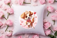 Adorable Animals Cupid Valentine Clipart sublimation Product Image 4