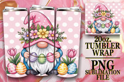 ENCHANTING MOMENTS 20oz TUMBLER WRAP, Easter Gnomes Product Image 1