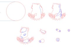 Pony SVG laser cut file for Glowforge Product Image 4