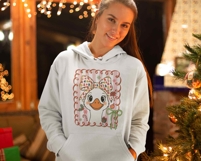 Christmas Goose Png | Santa Goose Png | Funny Christmas Gift Product Image 2