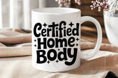Certified Homebody PNG, Introvert Humor SVG, 8 Colors Product Image 6