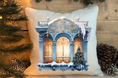 Christmas Window Sublimation Clipart, Christmas Window Product Image 4