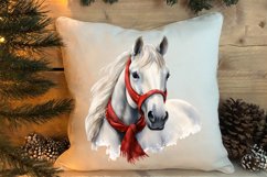 Christmas Horses Clipart, Christmas Horses Clipart Product Image 4