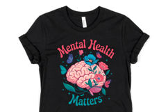Mental Health Matters svg | Svg Files for Cricut | Shirt Svg Product Image 1