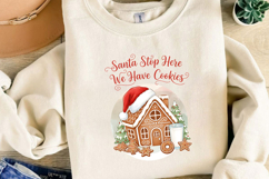 Christmas Gingerbread House Sublimation,Christmas Png Product Image 4