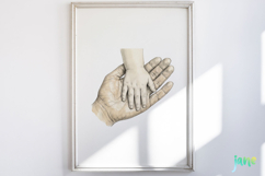 Mom and Baby Family Hands Product Image 2