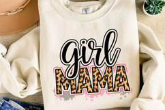 Girl Mama Sublimation, Leopard Mama Png Product Image 4