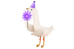 Happy Birthday Goose . Birth . Baby Shower Product Image 3