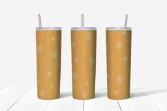 Christmas cute Santa Skinny tumbler wrap design Product Image 2