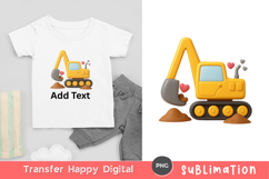 Construction Excavator Clipart Product Image 3