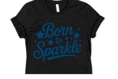 Born to sparkle svg | 4th of july Svg | Shirt Svg Product Image 3