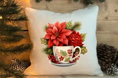 Fairy Christmas Sublimation Clipart, Fairy Christmas PNG Product Image 4