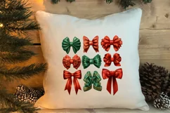 Festive Christmas Sewing Clipart , Christmas PNG Product Image 4