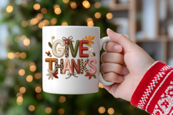 Fall Give Thanks Harvest Quote Cozy Autumn Product Image 4