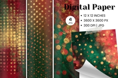 Polka dots Background Wallpaper Digital Paper Gift Wrap_29 Product Image 1