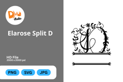 Elarose Split Monogram Product Image 1