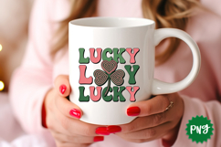 St Patrick's Day Lucky Shamrock PNG Sublimation design Product Image 5