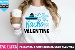 Nacho Valentine SVG, Valentine's Day Sublimation PNG Product Image 2