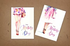 Mothers Day PNG, Mothers day flyer, Mothers day illustration Product Image 5
