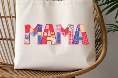 Vol.4 Patchwork Fabric Mama - PNG Product Image 4
