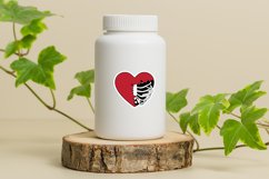 Skeleton Valentines Day Sticker Product Image 4