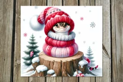 Christmas snake | 4 Skinny tumbler sublimation designs PLUS Product Image 4